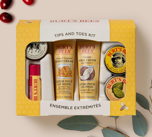 Burt’s Bees 6-Piece Tips and Toes Kit Valentines Day Gifts Set as low as $8.81 Shipped Free (Reg. $13)