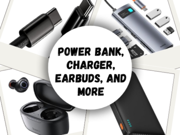 Power Bank, Charger, Earbuds, and More from $9.59 (Reg. $12.99+)