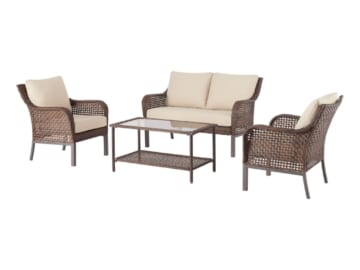 Mainstays Tuscany Ridge 4-Piece Patio Conversation Set for $377 + free shipping