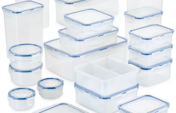 Lock & Lock Easy Essentials 38-Piece Food Storage Container Set for $41 + free shipping