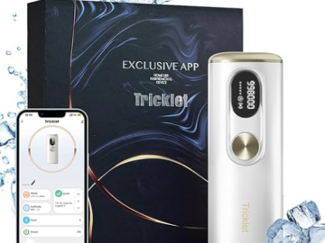 Embark on a journey to silky-smooth skin with this Permanent IPL Hair Removal with Bluetooth Smart App Ice-Cooling Technology for just $35.99 After Code (Reg. $59.99) + Free Shipping