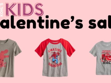 Kids Valentine’s Sale at Kohl’s