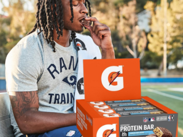 Gatorade 12-Pack Cookies & Crème Whey Protein Bars as low as $11.19 After Coupon (Reg. $20) + Free Shipping – 93¢/2.8 Oz Bar