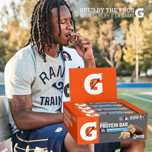 Gatorade 12-Pack Cookies & Crème Whey Protein Bars as low as $11.19 After Coupon (Reg. $20) + Free Shipping – 93¢/2.8 Oz Bar