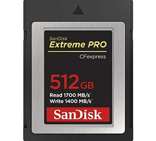 SanDisk Extreme PRO 512GB CFexpress Type B Memory Card for $180 + free shipping