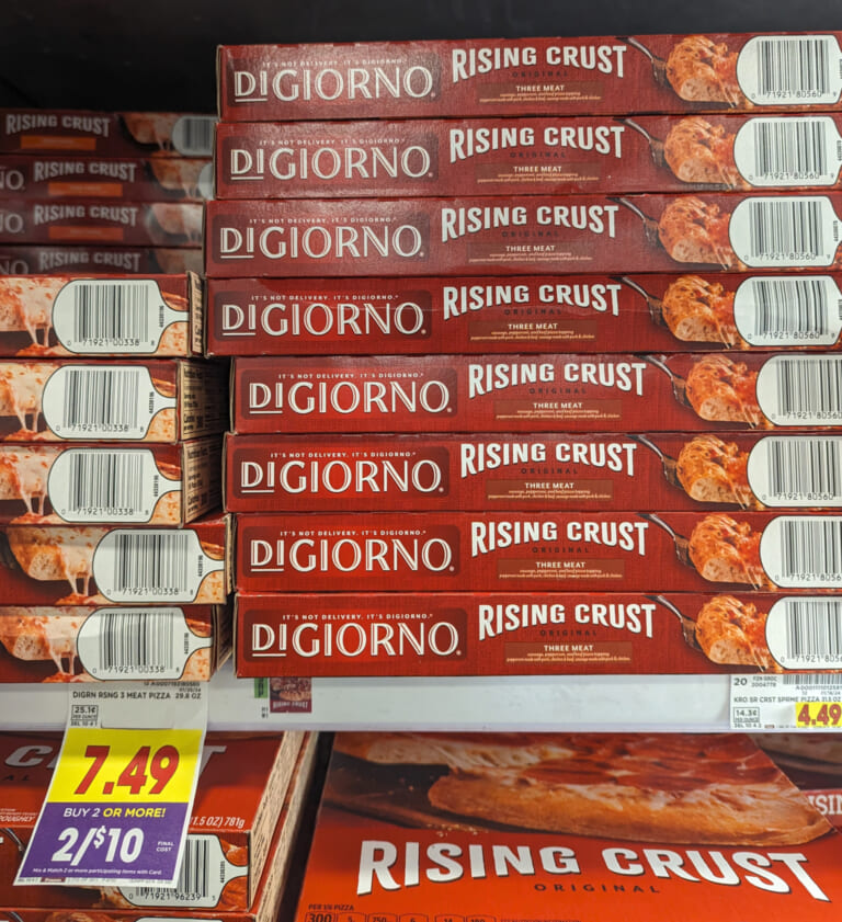 DiGiorno Pizza As Low As $4 At Kroger