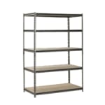 Muscle Rack 72"x48" 5-Shelf Steel Shelf Unit for $79 + free shipping