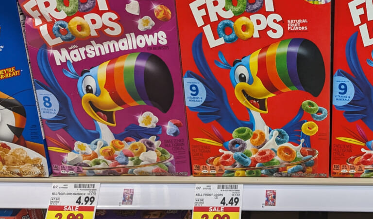 Kellogg’s Cereal As Low As $1.64 At Kroger