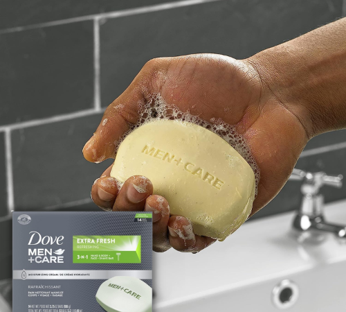 Dove Men+Care 14-Pack 3-in-1 Mandarin Citrus Cleanser Bars as low as $9.89 Shipped Free (Reg. $17.25) – 71¢/3.75 Oz Bar