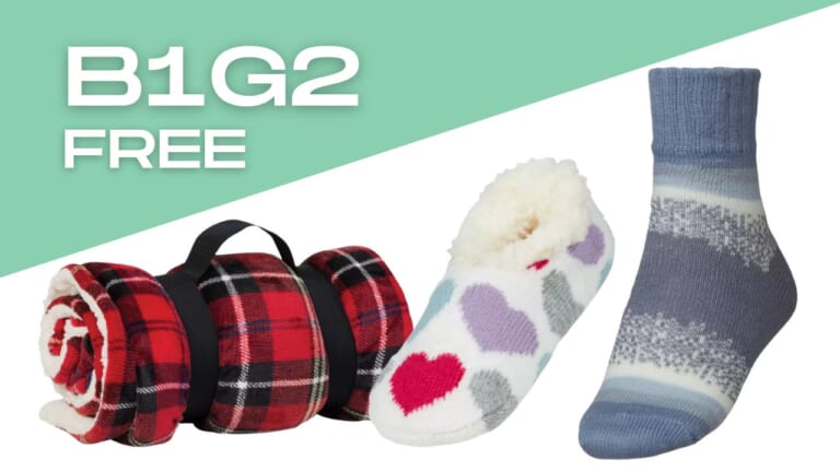 Dick’s Sporting Goods | B1G2 Cozy Cabin Socks & Accessories