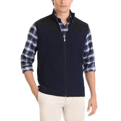 Van Heusen Weekend Micro Mens Fleece Vest for $22 + free shipping w/ $75