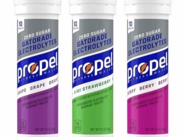 Propel Electrolyte Tablets Variety Pack 40-Count only $12.34 shipped!