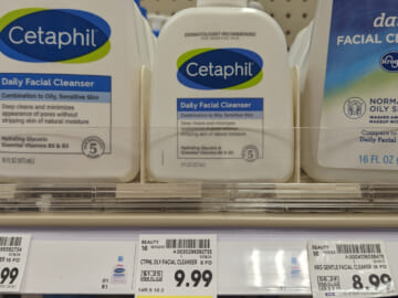 Cetaphil Facial Cleanser As Low As $1.74 At Kroger (Regular Price $9.99)