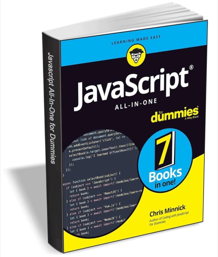 JavaScript All-in-One For Dummies eBook for free