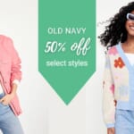 Old Navy | 50% Off Select Styles For The Family