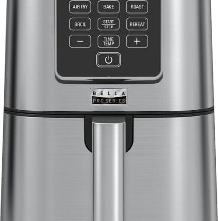 Bella Pro Series 4-Quart Slim Digital Air Fryer for $30 or less + free shipping