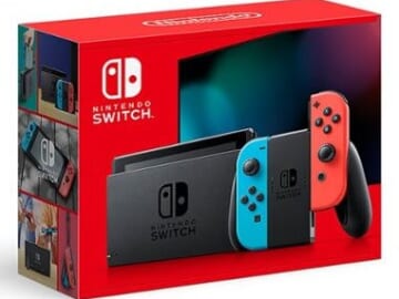 Refurb Nintendo Switch 32GB Console w/ Neon Joy‑Cons for $270 + free shipping