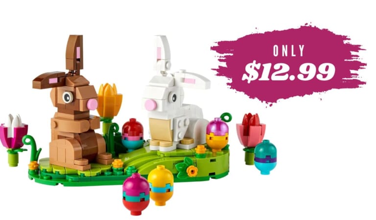 Lego Spring Rabbits Set $12.99 at Amazon