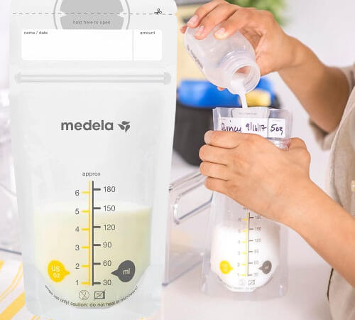 Medela Breast Milk Storage Bags, 100 Count $12.48 (Reg. $21.59) – $0.13/6-Oz Bag + More Medela Favorites from $5.76 Shipped Free (Reg. $10.39+)