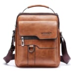 Weixier Men's Vertical Satchel for $14 + $5 s&h