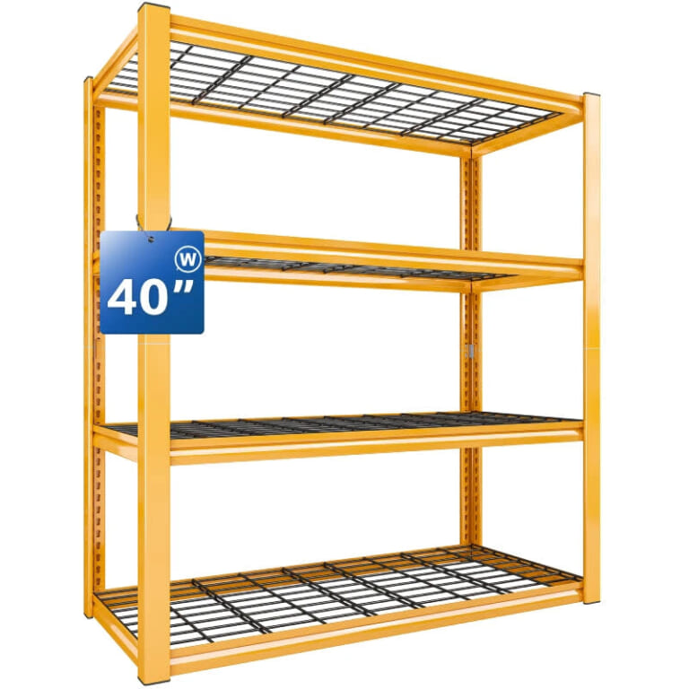 Reibii 40" Metal Shelving Unit for $108 + free shipping