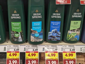 Irish Spring Body Wash As Low As $1.99 At Kroger (Regular Price $6.49)
