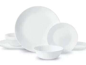 Corelle®- Winter Frost White, Round 12-Piece Dinnerware Set