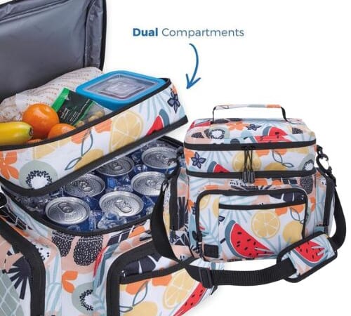 KOOZIE Dual Compartment Cooler Lunch Bag $14.99 After Code (Reg. $39.95) + Free Shipping