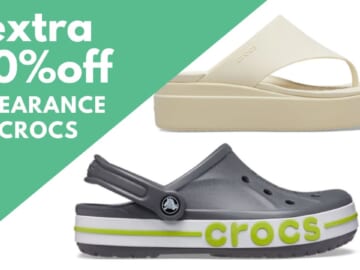 Crocs | Extra 30% Off Clearance Styles