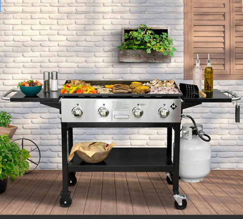 Sam’s Club Members: Member’s Mark 4-Burner Outdoor Gas Griddle $174.98 Shipped Free (Reg. $250)