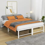 Nefoso 14" Metal Platform Queen Bed Frame for $72 + free shipping