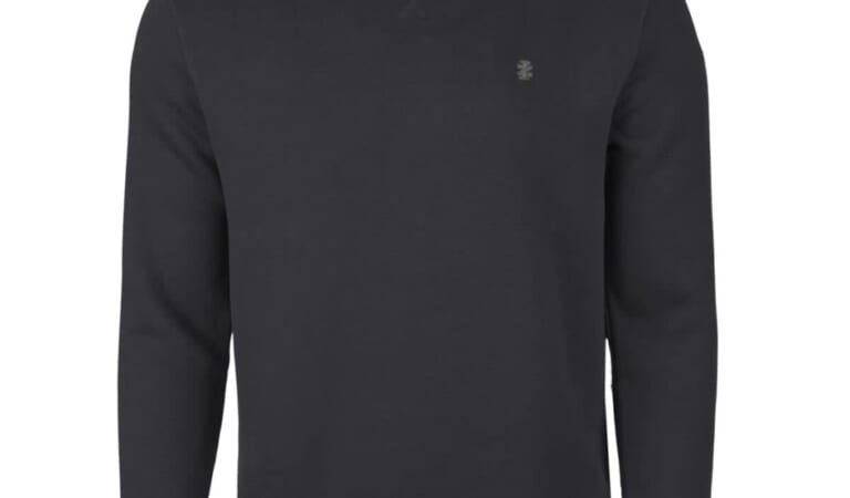 Izod Men's Jasper Fleece Crew Pullover for $18 + free shipping