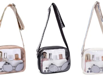 CLUCI Clear Crossbody Bags $12.99 With Amazon Coupon