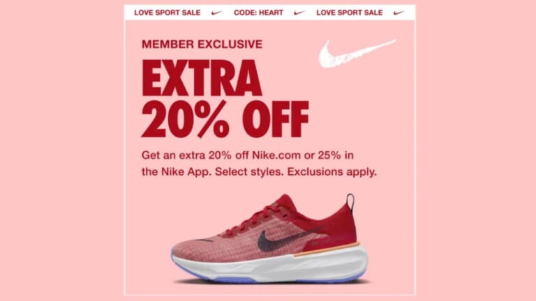 Nike | Extra 20% Off Select Styles