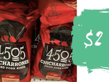 Get Keto-Friendly 4505 Chicharrones for $2 at Publix