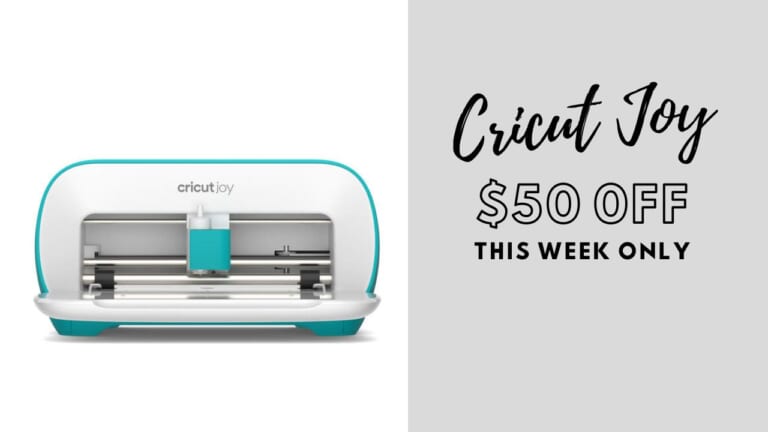 Cricut Joy Only $99 (reg. $149) + 25% off Accessories