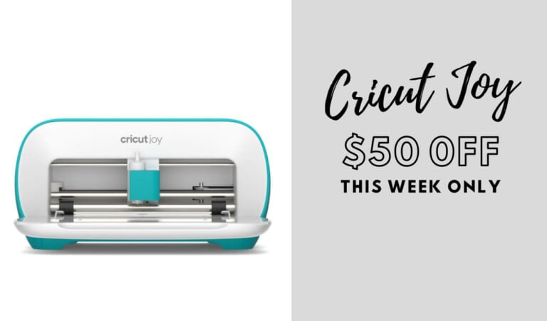 Cricut Joy Only $99 (reg. $149) + 25% off Accessories