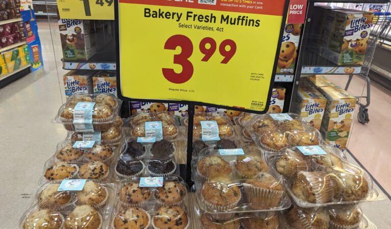 Fresh Baked Muffins Just $3.99 At Kroger