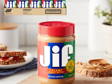 Jif 10-Pack Creamy Peanut Butter as low as $25.94 Shipped Free (Reg. $43) – $2.59/28 Oz Jar