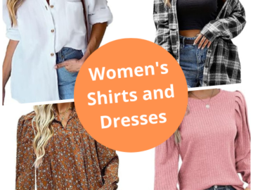 Women’s Shirts and Dresses from $15.99 (Reg. $49.99+)