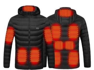 Tengoo Adults' Heated Jacket for $21 + free shipping