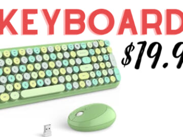 Wireless Keyboard & Mouse Bundles – 50% off on Amazon!