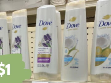 $1 Dove Shampoo & Conditioner at Walgreens
