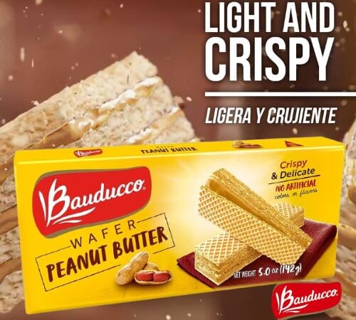 Bauducco Crispy Peanut Butter Wafers as low as $0.94 Shipped Free (Reg. $1.49) – FAB Ratings!