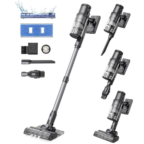 Say goodbye to pet hair and hello to a spotless home with this Cordless Vacuum Cleaner and Mop Combo for just $117.60 After Code (Reg. $489.99) + Free Shipping