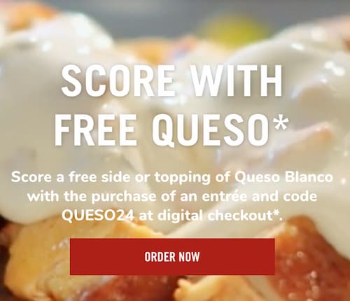 Chiptole: Free Queso Blanco with Purchase!