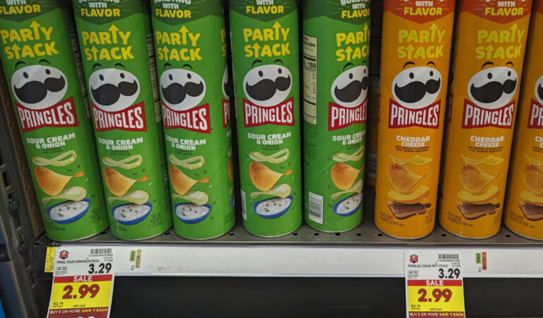 Pringles Party Stack As Low As $1.29 At Kroger