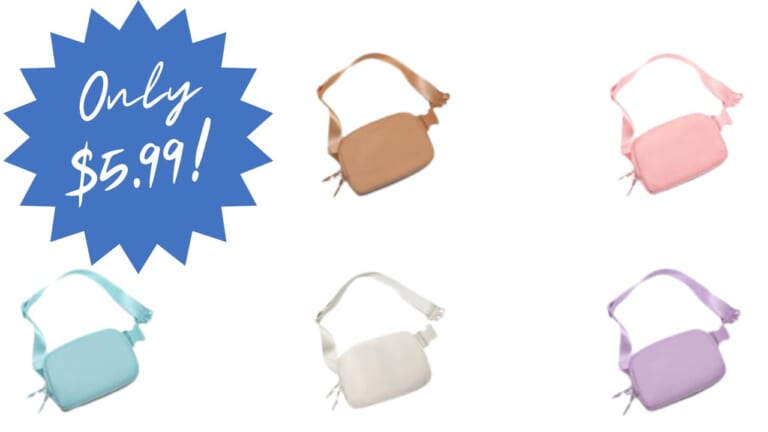 Amazon | Mini Belt Bag Just $5.99