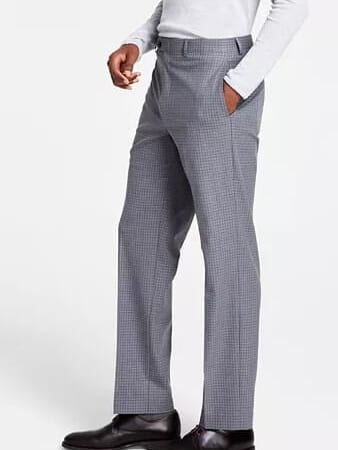 Michael Kors Men's Classic Fit Flat Front Creased Pants for $38 + free shipping