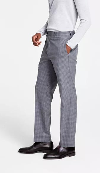 Michael Kors Men's Classic Fit Flat Front Creased Pants for $38 + free shipping